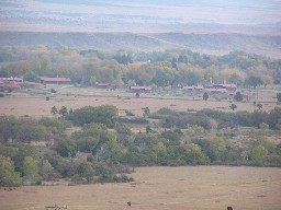 Camping Headquarters from the Casa De Gailvan